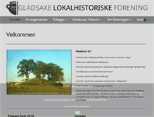 Tablet Screenshot of gladsaxelokalhistorie.dk